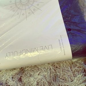 Anthropologie Travel Yoga Mat